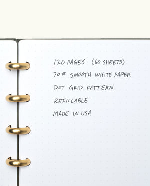 Discbound Journal (Standard 6"x 8.5")