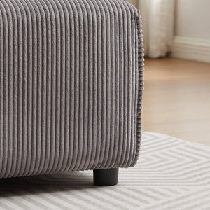 Walker Edison | Minimalist Modular Cloud Couch with Chaise