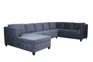 Del Rose | U Sectional Sofa | 72" x 150" x 60" | Latex | Eco-Friendly | STYLNN®