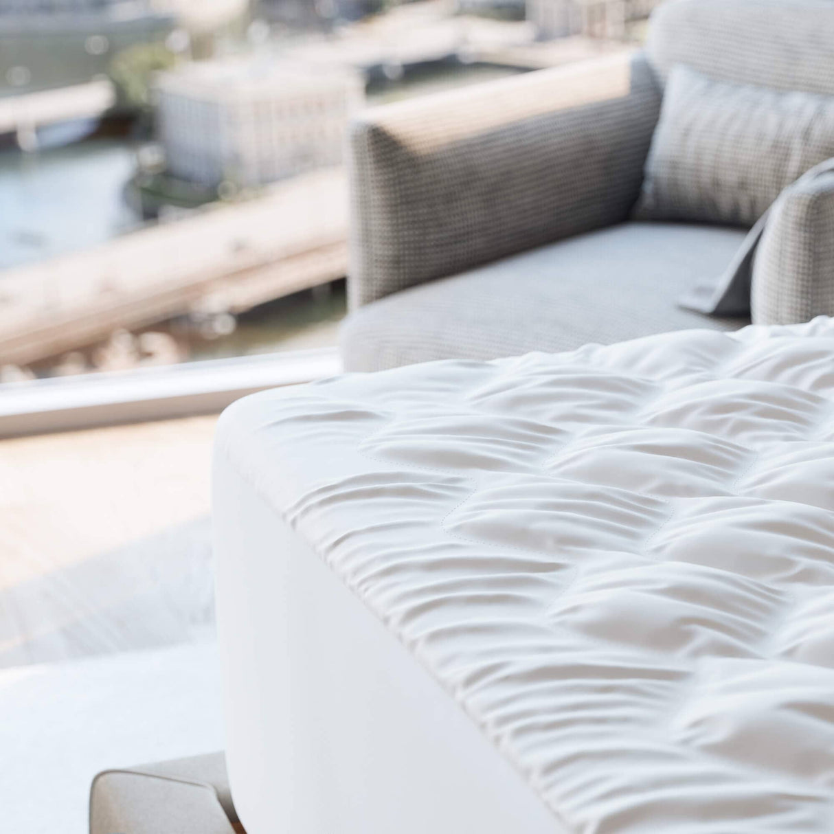 Quilted Waterproof Mattress Pad | Soft & Noiseless | Bargoose