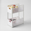Two-Tier Cabinet Storage Basket
