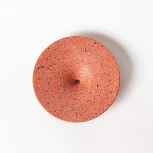 Dimple Wall Hook, Medium | Coral Terrazzo