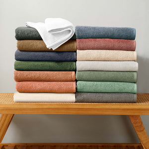 Cotton Textured Bath Towel Set - Acacia Collection