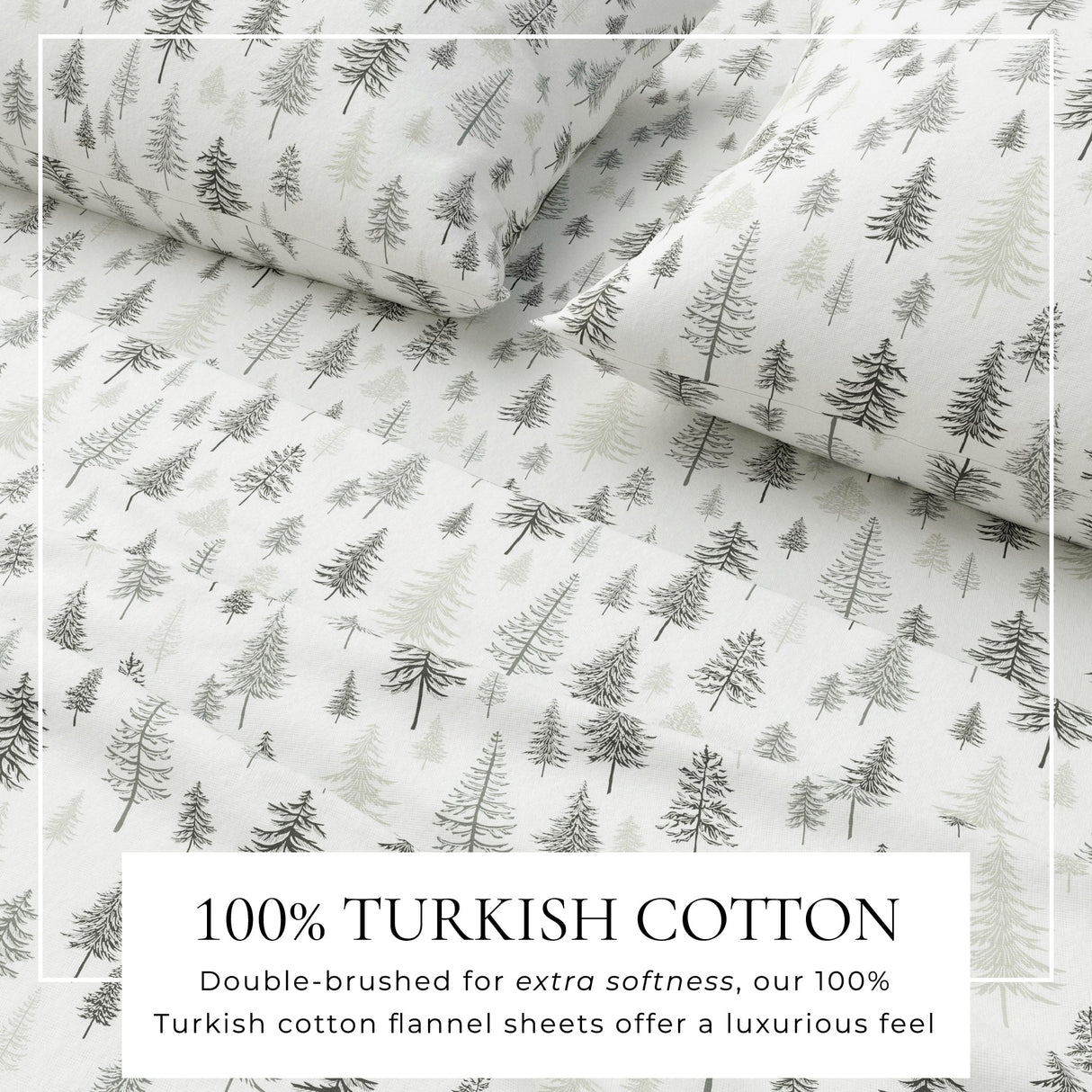 4-Piece Turkish Cotton Flannel Sheet - Stratton Collection