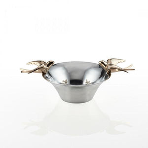Dove Bowls Sm Silver/Gold