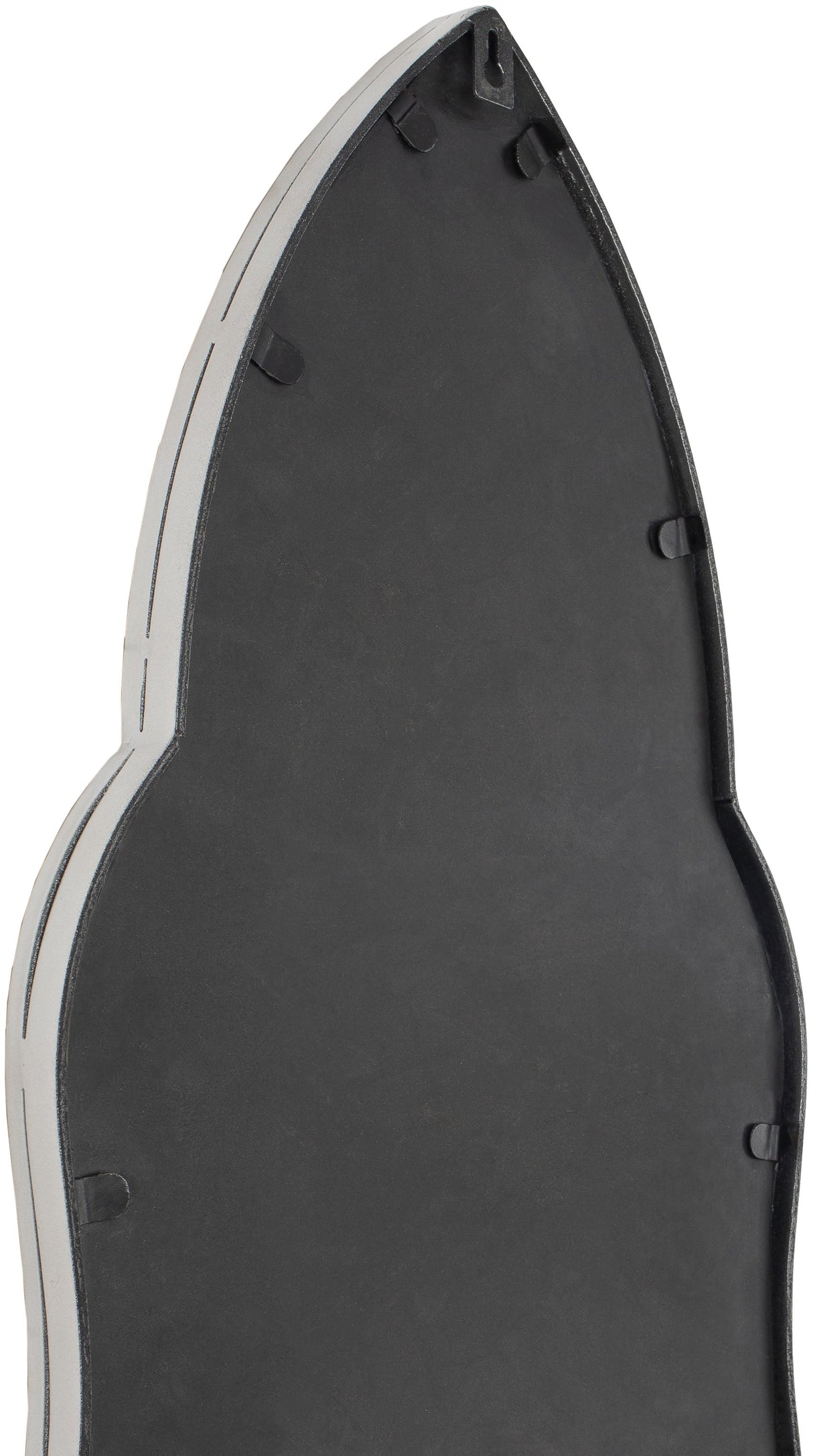 Pollham Traditional Gray Wall Mirror