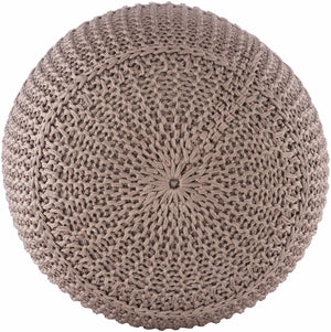 Pulkau Taupe Pouf