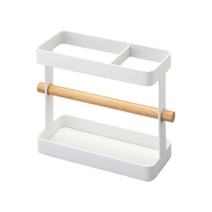 Utensil Holder - Steel + Wood
