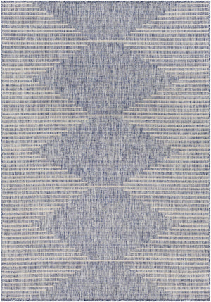 Tapis d'extérieur bleu Stephan