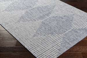Tapis d'extérieur bleu Stephan