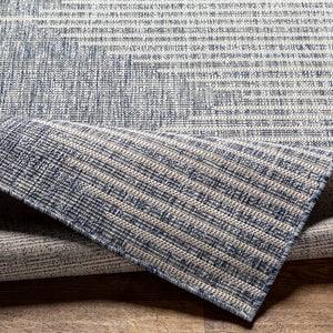 Tapis d'extérieur bleu Stephan