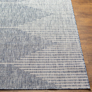 Tapis d'extérieur bleu Stephan