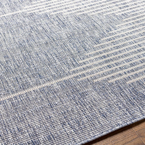 Tapis d'extérieur bleu Stephan