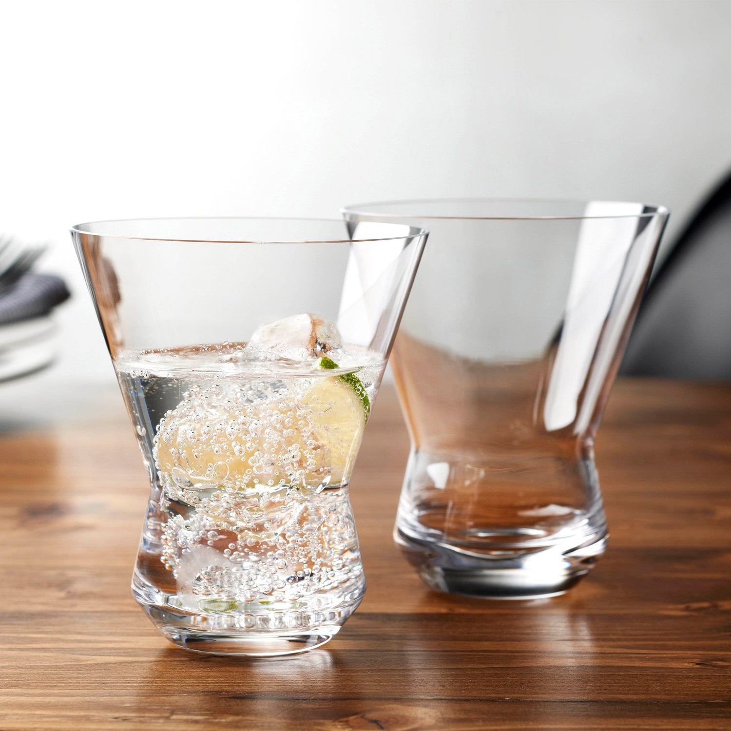 Rhythm Set of 2 Water Glasses Clear