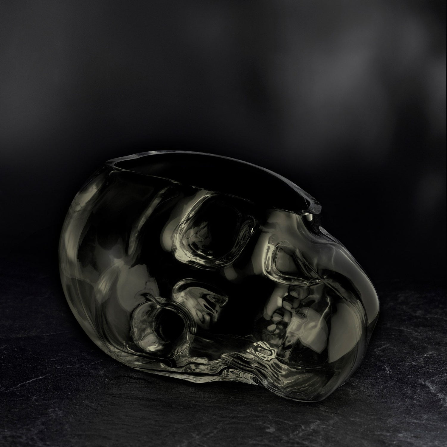 Memento Mori Skull Bowl Smoke Small