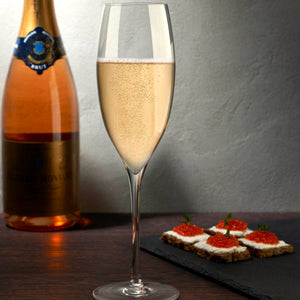 Dimple Set of 2 Champagne Glasses