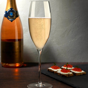 Dimple Set of 2 Champagne Glasses