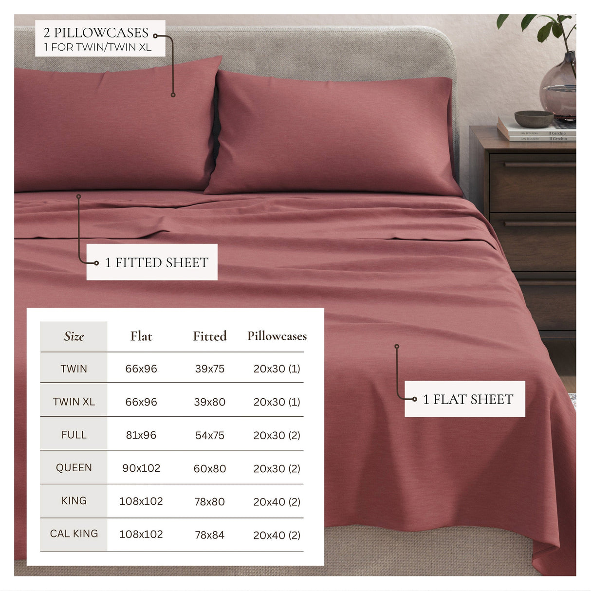 4-Piece Jersey Sheet - Carmen Collection