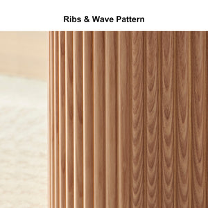 Walker Edison | Fluted Side Accent Table