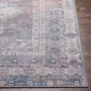 Baltinglass Gray Washable Rug - Promo