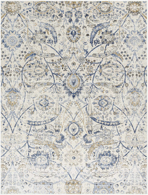Georgiana Blue & Beige Oushak Rug