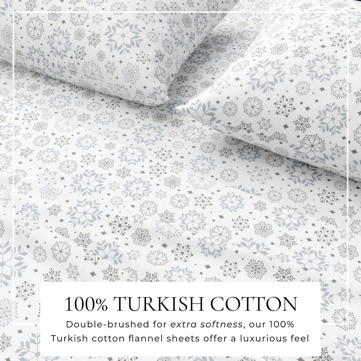 4-Piece Turkish Cotton Flannel Sheet - Stratton Collection