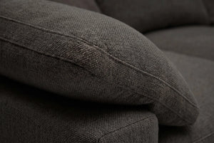 5-Cube Modular U-Sofa Armless & Ottoman Chaise