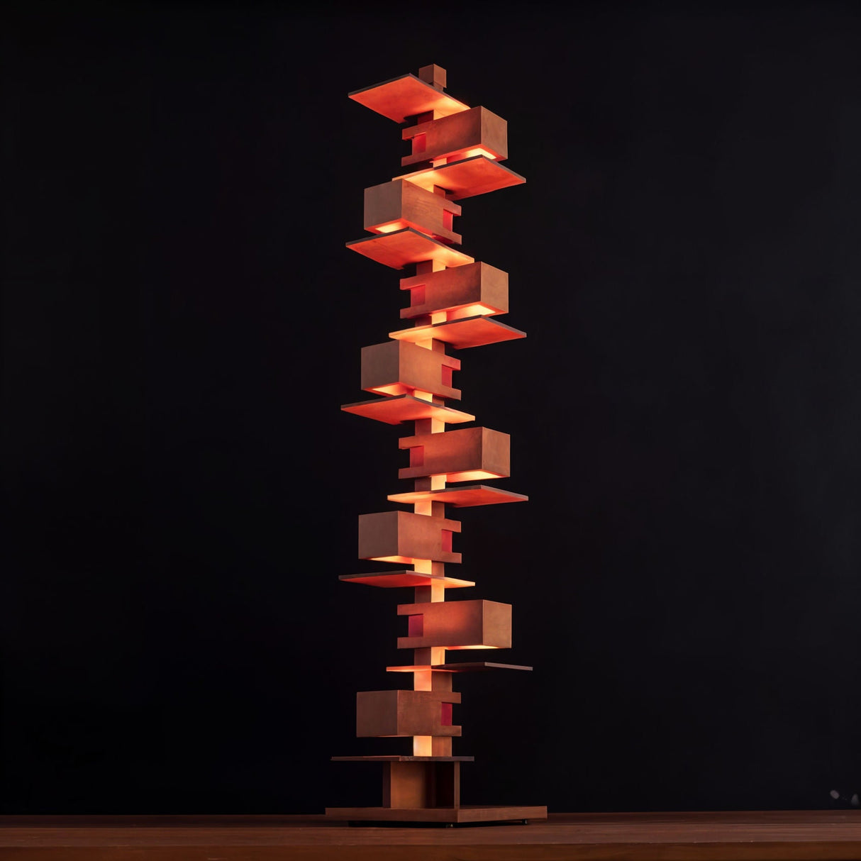 Jenga Lamp