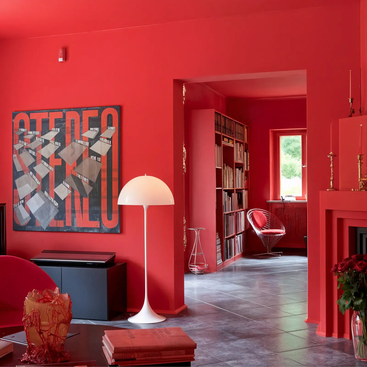 Panthella Style Floor Lamp