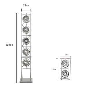 Chrome Spheres Bauhaus Lamp