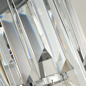 Bourbons Grand Crystal Sconce