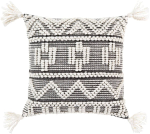 Beloeil Black Pillow Cover