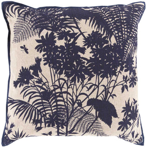 Chastre Dark Blue Pillow Cover