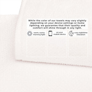 Cotton Textured Bath Towel Set - Acacia Collection