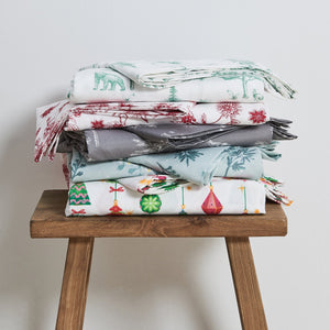 Watercolor Floral Sheet Set - Delia Collection