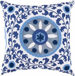 Dalhem Dark Blue Pillow Cover