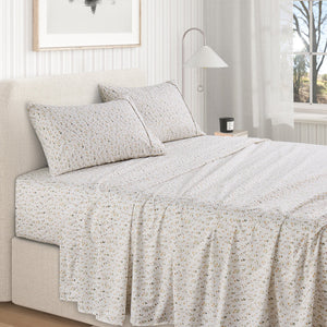 Watercolor Floral Sheet Set - Delia Collection