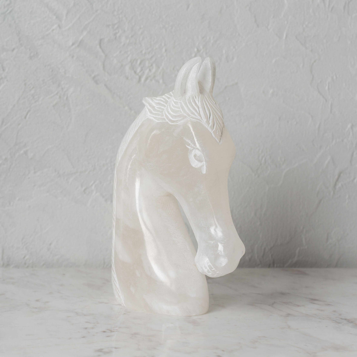 Nasice White Decorative Sculpture