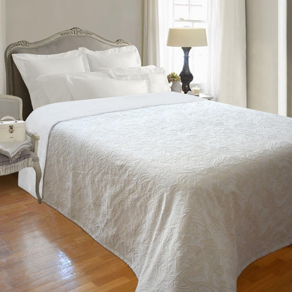 Floral Brocade Jacquard Bedspreads
