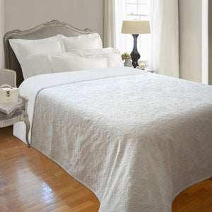 Floral Brocade Jacquard Bedspreads
