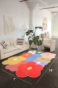 Funky Flowers Rug