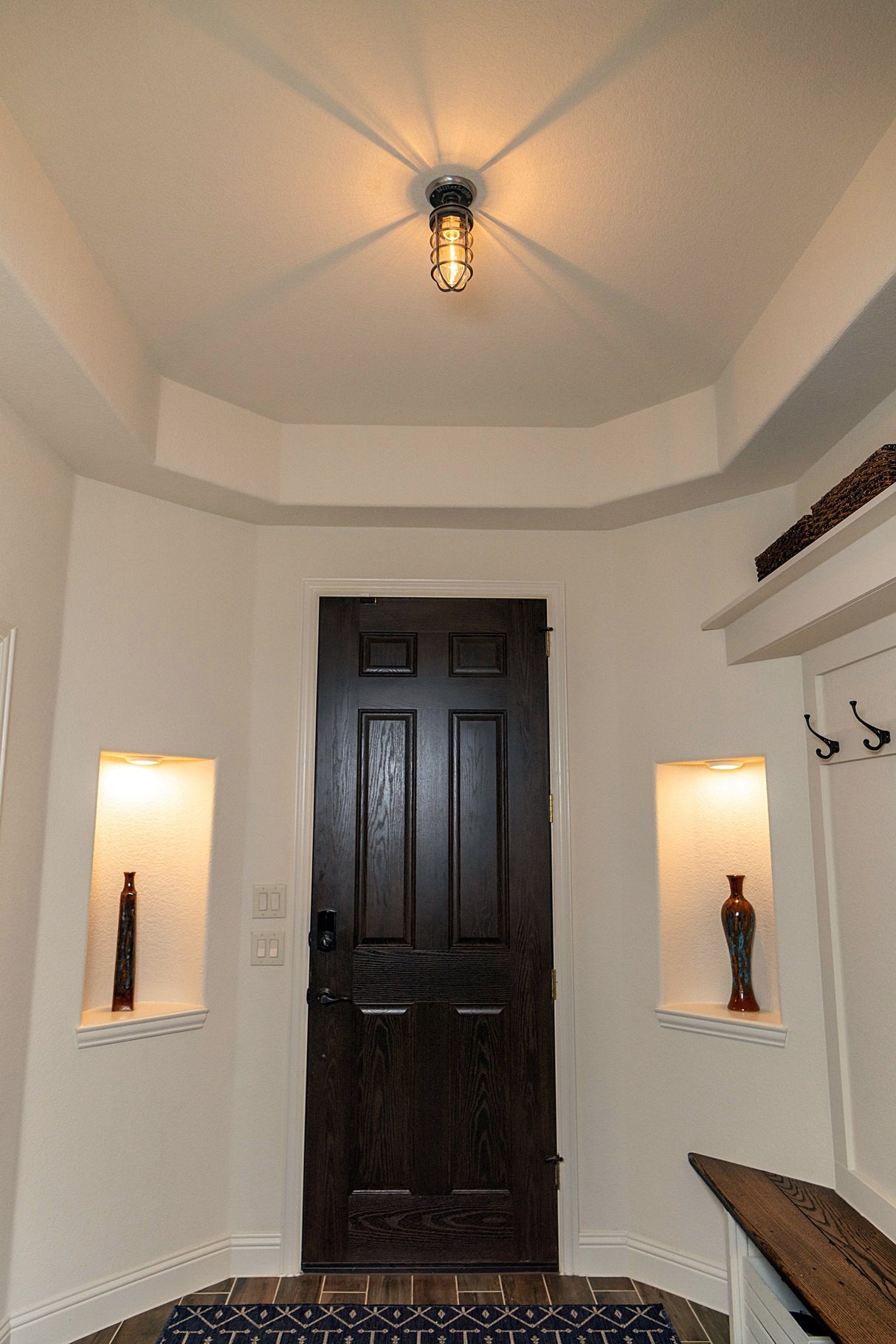 Industrial Farmhouse Semi Flush Mount Lighting - The Beacon