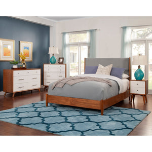 Flynn Chest, Chestnut/White