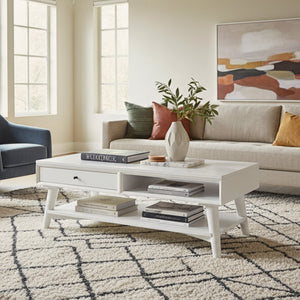 Flynn Coffee Table, White