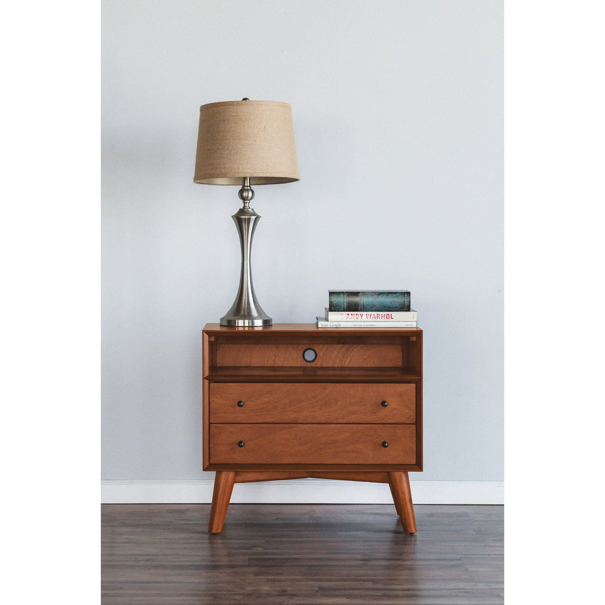 Flynn Large Nightstand, Chestnut