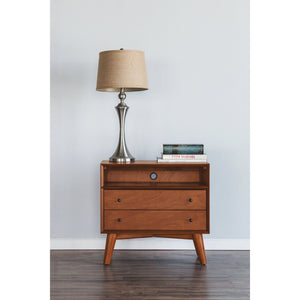 Flynn Large Nightstand, Chestnut