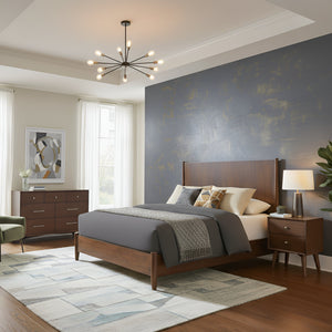 Flynn Platform Bed, Walnut