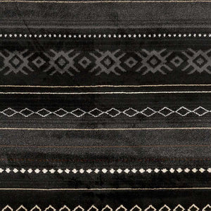 Fogertown Black Western Rug