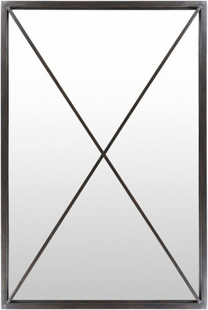 Engbergen Modern Black Wall Mirror