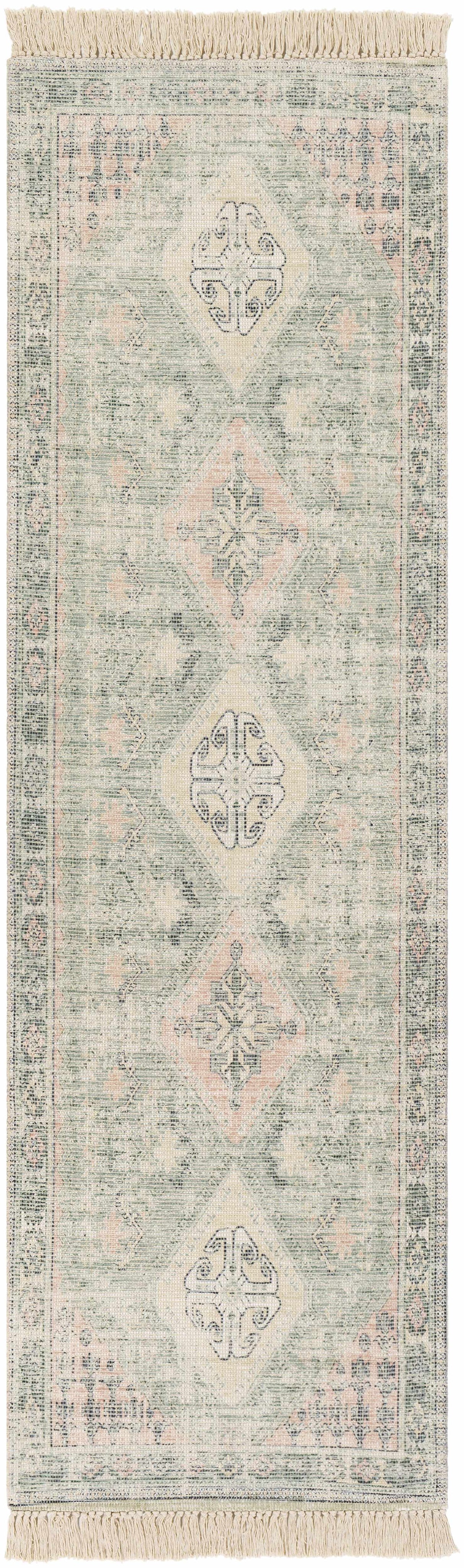 Foraker Sage Green Cotton Rug